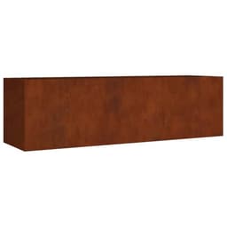 vidaXL Hochbeet Cortenstahl 280 x 80 x 80 cm