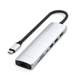 Satechi USB-C Hub Multiport Adapter Pro Slim 7-in-1