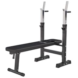 GORILLA SPORTS Hantelbank mit Ablage, klappbar, verstellbar, bis 200 kg