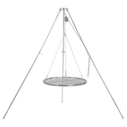 BBQ-Toro Schwenkgrill Dreibein mit Ø 60 cm Grillrost, Edelstahl