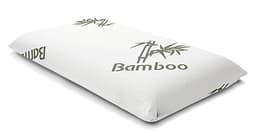 Siebenschläfer Nackenstützkissen aus druckausgleichendem Visko-Gelschaum mit Bamboo-Bezug