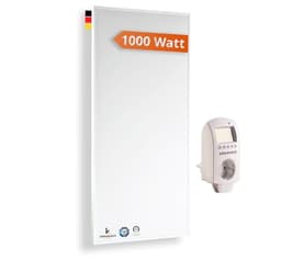 Könighaus Infrarotheizung 1000 W - Thermostat - Eco-Modell