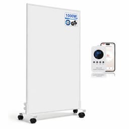 Hocosyme Infrarotheizung Standgerät 1000W Smart Steuerung mit Thermostat