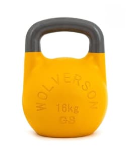 Wolverson GSU Competition Stahl Kettlebell Gelb 16 kg Funktionstraining