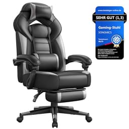 SONGMICS Gaming-Stuhl mit Fußstütze Tragkraft 150 kg