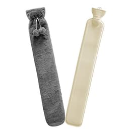 Jsdoin Extra Lange Heißwasserflasche mit Super Weichem Fleece 72CM