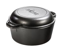 Lodge Dual Duty Dutch Oven 5 Qt