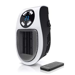 Brandson Heizlüfter energiesparend leise mit Fernbedienung für die Steckdose Keramik Heizung mit Thermostat 500W