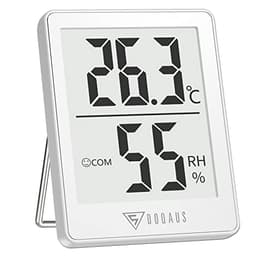 DOQAUS Thermometer Hygrometer Innen, Digitales Mini Raumthermometer