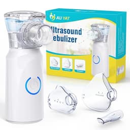 AU YAT Inhalationsgerät Maschine für Erwachsene, Wiederaufladbare Tragbare Inhaliergeräte für Erwachsene und Kinder