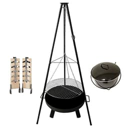 Oslo Grill Set 4 in 1 Schwenkgrill mit Feuerschale