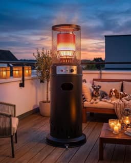 Amopatio Gas Heizstrahler Outdoor 13 kW