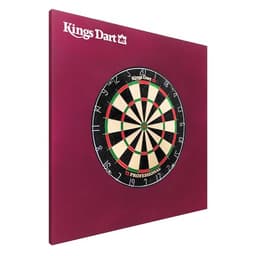Kings Dart Dartboard Komplettset Turnier-Dartscheibe + Dart-Surround
