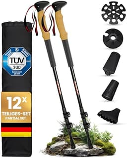 ALPENWERT Wanderstöcke [Aluminium]