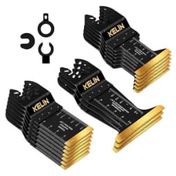 KELIN 16pcs Titan Beschichtete Multitool Sägeblätter