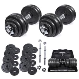 SPORTINATOR Machine Hantel Set mit Koffer 30 kg