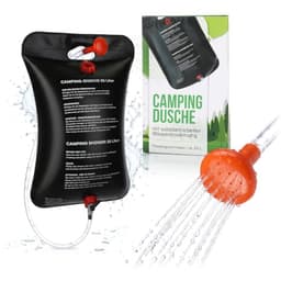 Aqualand Campingdusche 20 Liter - Solardusche mit Duschkopf und Schlauch