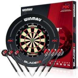 WINMAU Triple Core Dartscheibe Steeldart Set