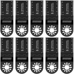 EffektWerk Multitool Sägeblätter - 34mm, 10 Tlg - Tauchschnittblätter