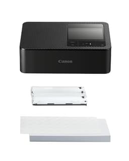 Canon SELPHY CP1500 Mini Fotodrucker für Handy, WLAN + Papierset