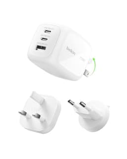 Belkin BoostCharge USB-C-Ladegerät mit drei Anschlüssen (70 W)