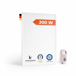 Könighaus Infrarotheizung 300 W - Thermostat