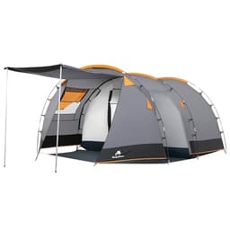 CampFeuer Super+ für 4 Personen Grau/Schwarz
