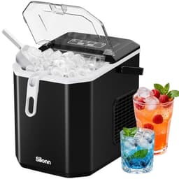 Silonn Eiswürfelmaschine mit Griff-Eiswürfelkorb