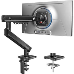 HUANUO Monitor Halterung für 13-32 Zoll, FlowLift Pro Monitorhalterung bis 9 kg, MechaSpring Monitor Arm (Neigung/Schwenk/Rotation) werkzeuglos montierbar, für Gaming & Office, VESA 75/100 mm