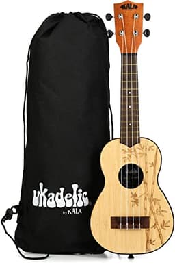 Kala Ukadelic UK-BAMBOO Bamboo Top Soprano Ukulele