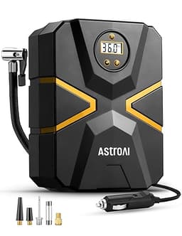 AstroAI Kompressor Auto Autoreifen Pumpe 10,3 bar Luftpumpe 12V Kompressor