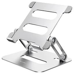 Lucrave Aluminium-Verstellbarer Tablet-Ständer für Schreibtisch, 4–13''