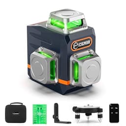 CIGMAN 3x360° Grün Selbstnivellierend Laser Wasserwaage