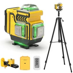 ansigtny 4 x 360 ° Grün Laser Wasserwaage Selbstnivellierend 4D 16 Linienlaser