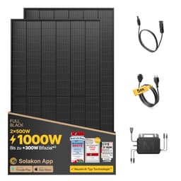 Solakon 1000W Balkonkraftwerk 800W komplett Steckdose