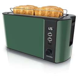 Arendo Edelstahl Toaster Langschlitz 4 Scheiben