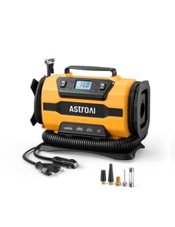 AstroAI Kompressor Auto 12V DC/230V AC Duale Stromquellen, 10,3 bar
