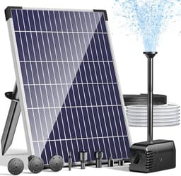 POPOSOAP 12W 600 l/h Solar Teichpumpe