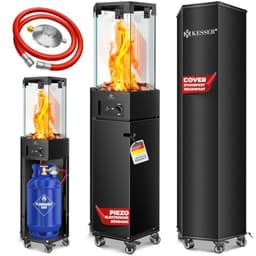 Kesser Gasheizstrahler 4/8 kW Piezozündung