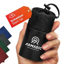 Armadic Hüttenschlafsack aus Mikrofaser (nur 230 g) - Ultraleicht und klein