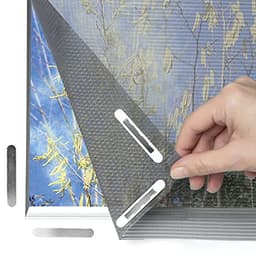 Hoberg Fenster-Pollenschutz mit innovativer Magnetbefestigung